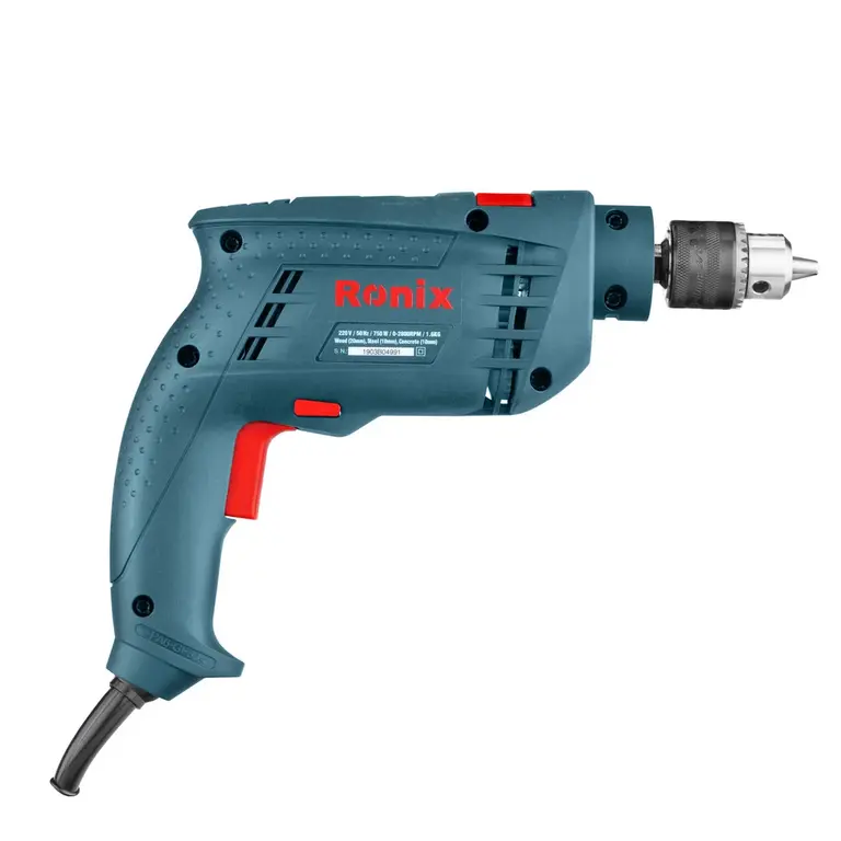 دریل 10 میلی متری چکشی 750 وات-آچاری رونیکس 2120 Ronix