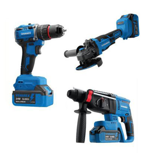 دریل پیچ گوشتی ویوارکس مدل VR2403-BCK مجموعه سه عددی